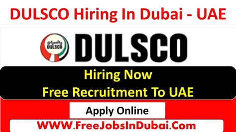 Dulsco Careers Jobs Opportunities In Dubai Jobsindubai