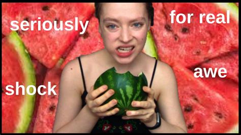 Eating Watermelon Rinds Youtube