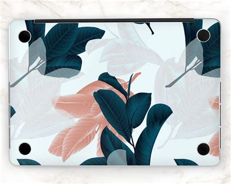 Macbook Skin Floral Macbook Pro 15 Inch Abstract Leaves Retina - Etsy