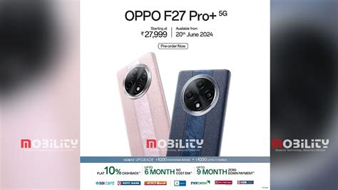 Oppo Introduces F Pro G Indias First Ip Rated Super Rugged