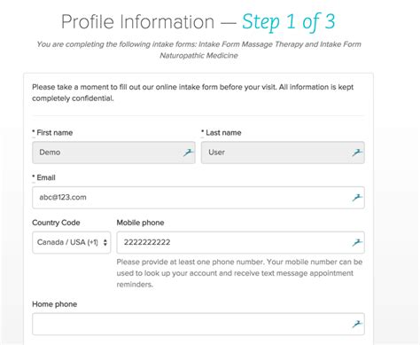 Intake Forms In A Multi Disciplinary Practice Jane App