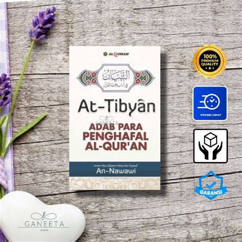 Jual Buku Terjemahan At Tibyan Adab Para Penghafal Al Qur An Penulis