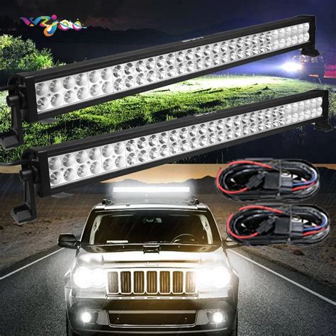 Wzjoo Barra De Luz Led Todoterreno D Para Coche Cami N Remolque