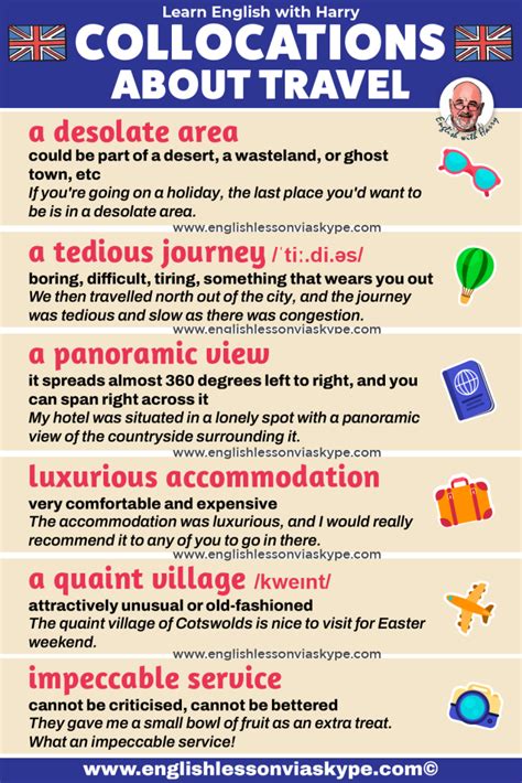 C1 English Collocations Related To Travel Study English Advanced Level