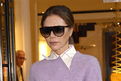 Victoria Beckham Wears Red Hot Peep Toe Boots That Match Her Pedicure In NYC