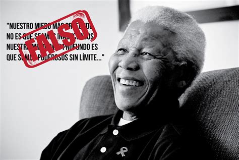 Alerta Cita Falsa Atribuida A Nelson Mandela Ya Es Un Viral Clases