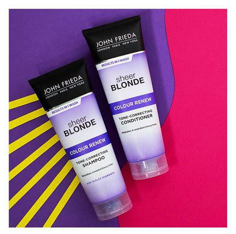 John Frieda Sheer Blonde Colour Renew Reviews Makeupyes
