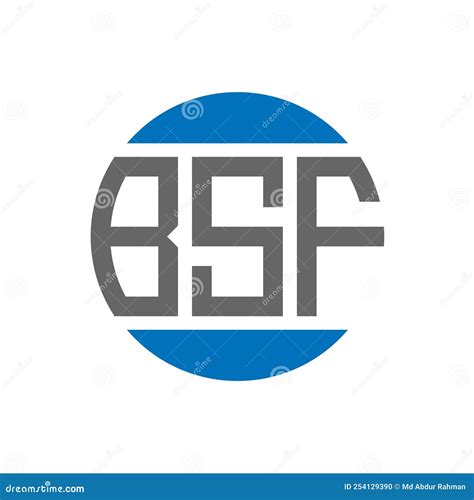 Bsf Letter Logo Design On White Background Bsf Creative Initials