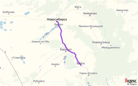 Карта от барнаула до бийска - 82 фото