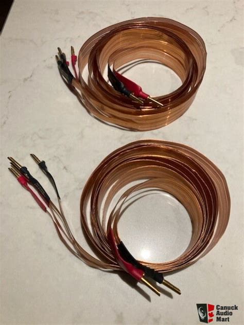 Nordost SUPERFLATLINE Speaker Cables Pair For Sale Canuck Audio Mart