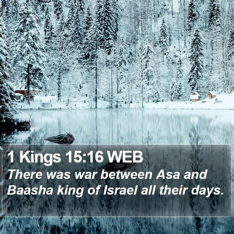 1 Kings 1516 Web There Was War Between Asa And Baasha King Of