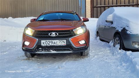 LED лампы в штатные ПТФ Лада Веста — Lada Vesta SW Cross (1G), 1,6 л ...