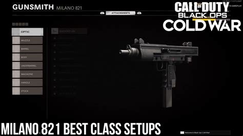 Cod Bocw Best Class Setups For The Milano 821