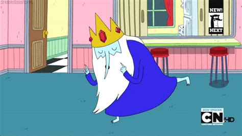 Adventure Time Ice King Dance Gif