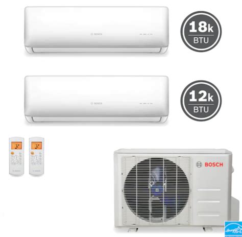 Bosch 36000 Btu 230 Volt 23 Seer Ductless Mini Split Air Conditioner