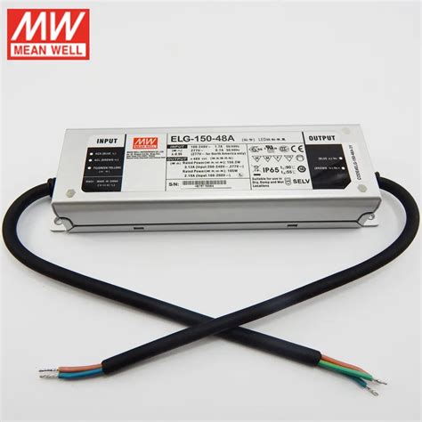 Mean Well Elg A Y W A V Adjustable Led Driver V V