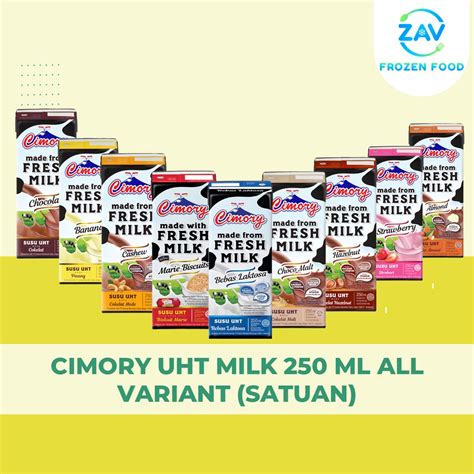 Jual Cimory Uht Milk Ml All Variant Satuan Shopee Indonesia