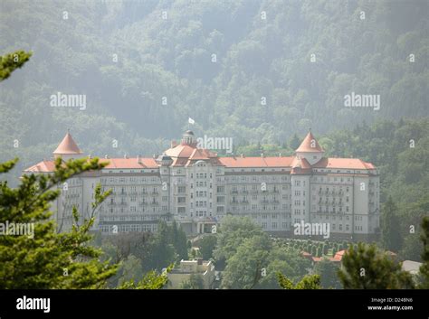 Karlovy Vary Czech Republic The Four Star Spa Hotel Imperial Stock