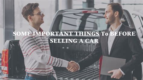 PPT Some Important Things To Do Before Selling A Car PowerPoint