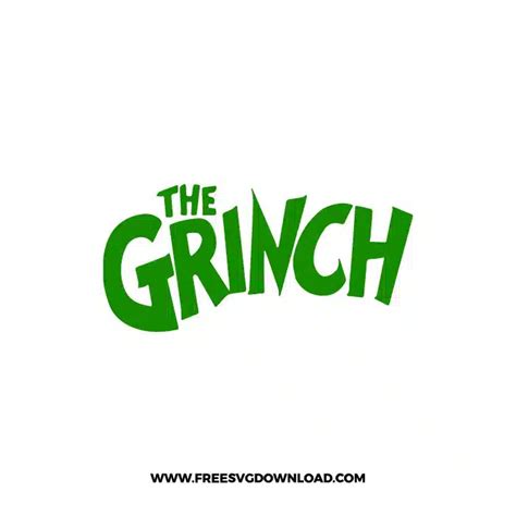 Grinch Logo Svg And Png Free Cut Files Free Svg Download