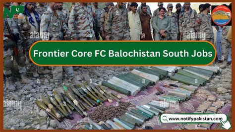 Frontier Core Fc Balochistan South Jobs Batch Recruitment