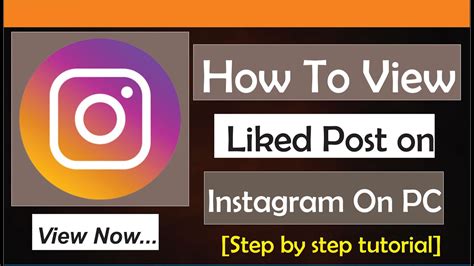 How To View Liked Posts On Instagram Pc Youtube