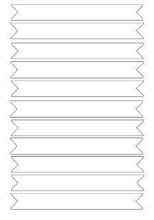 Diy Cupcake Flag Template