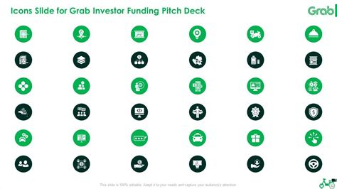 Grab Investor Funding Elevator Pitch Deck Ppt Template Presentation