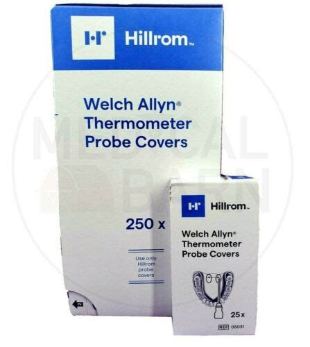 250 Welch Allyn 05031 Oral Probe Covers Suretemp Plus 678 679 690 692 Sealed Oem Ebay