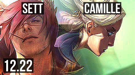 Sett Vs Camille Top 6 Solo Kills 11 2 2 400 Games Kr Master