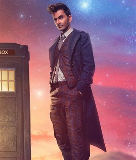 David Tennant Doctor Who 14th Doctor Coat Jackets Creator