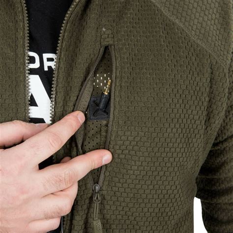 Helikon-Tex Alpha Tactical Jacket - Grid Fleece | Men's Fleece Jackets ...