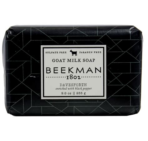 Beauty Bath And Body Body Cleansers Beekman 1802 Pure Goat Milk Bar Soap Online Shopping