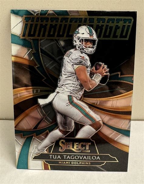 2020 Select Tua Tagovailoa Turbocharged RC Rookie T21 Miami Dolphins