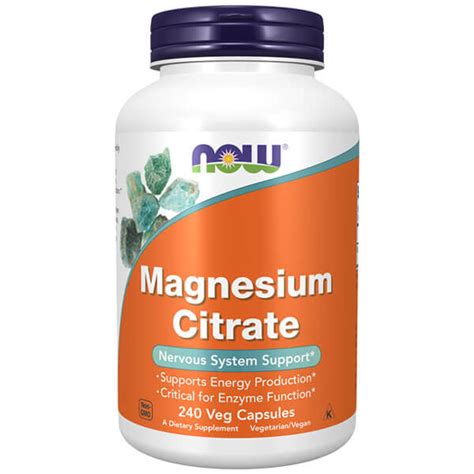 Now Foods Magnesium Citrate