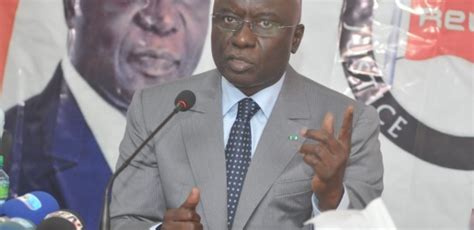 Revivez la conférence de presse de Idrissa Seck