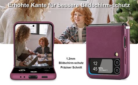 KEZiHOME Für Samsung Galaxy Z Flip 4 5G Handyhülle Premium Dünn Hülle