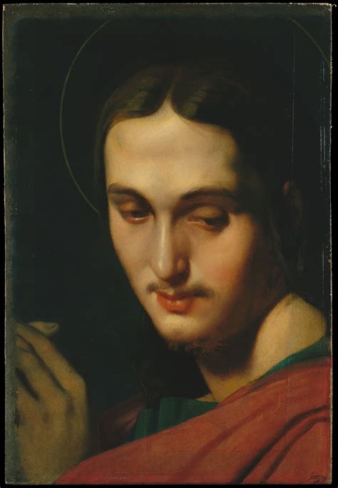 Jean Auguste Dominique Ingres | Head of Saint John the Evangelist | The ...