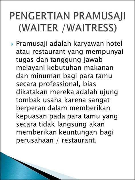 Contoh Surat Lamaran Kerja Di Rumah Makan Sebagai Pramusaji Surat