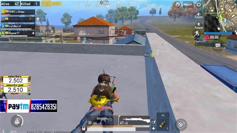 Pubg Mobile Live Stream Rushing For Chicken Dinners Paytm