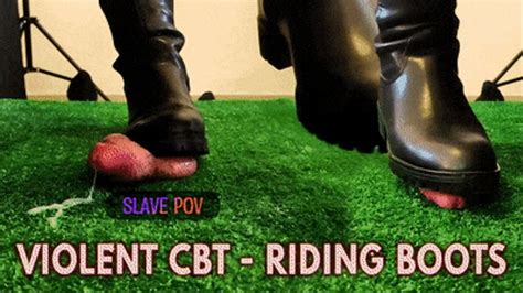 Riding Boots Hard Cock Trample Stomp Heels Crush Bootjob Slave Pov