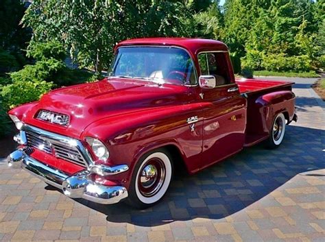 1957 Gmc Pick Up Gmc Trucks Old Pickup Trucks Pickup Trucks