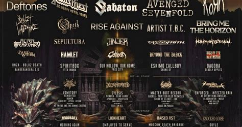 Cartel Del Resurrection Fest 2022 Rockodrome