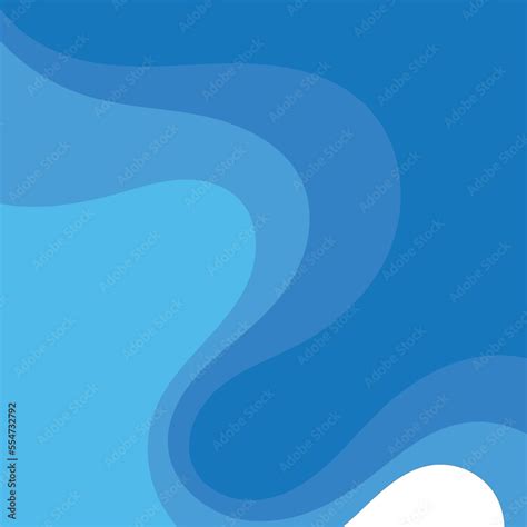 Blue wave Baground Wallpaper vector Stock Vector | Adobe Stock