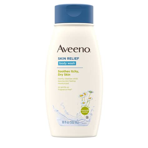 Aveeno Skin Relief Oat Body Wash With Chamomile Scent 18 Fl Oz