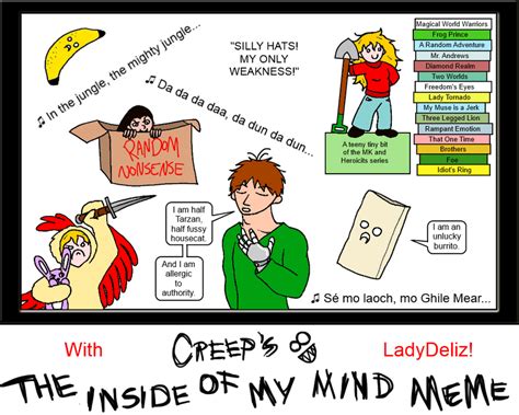 The Inside Of My Mind Meme By Ladydeliz On Deviantart