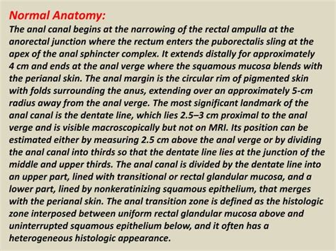 Presentation1 Radiological Imaging Of Anal Carcinoma PPT
