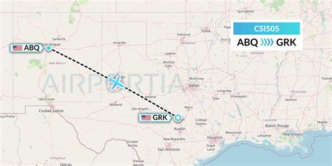 CSI505 Flight Status Csi Aviation: Albuquerque to Killeen