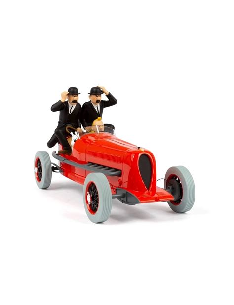 Official Collectible Tintin Car Scale The Red Hot Rod