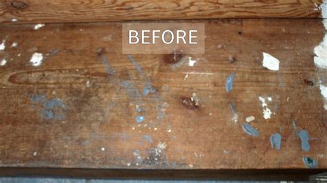 Stripping Old Varnish And Paint Mess From Wood Youtube